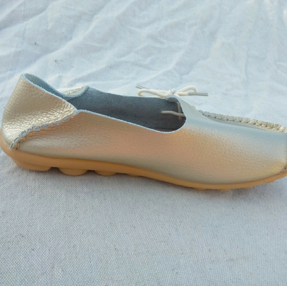 Women Genuine leather Leisure Flat Shoes. - Picture 5 of 6